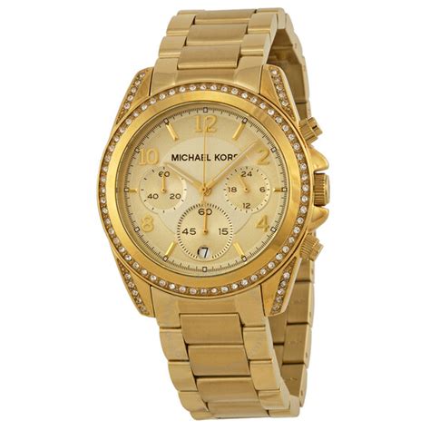 michael kors mk 5166|michael kors golden blair glitz.